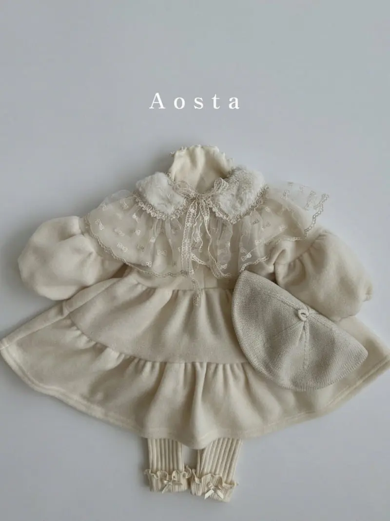 Aosta - Korean Children Fashion - #kidzfashiontrend - Winter Cape - 6