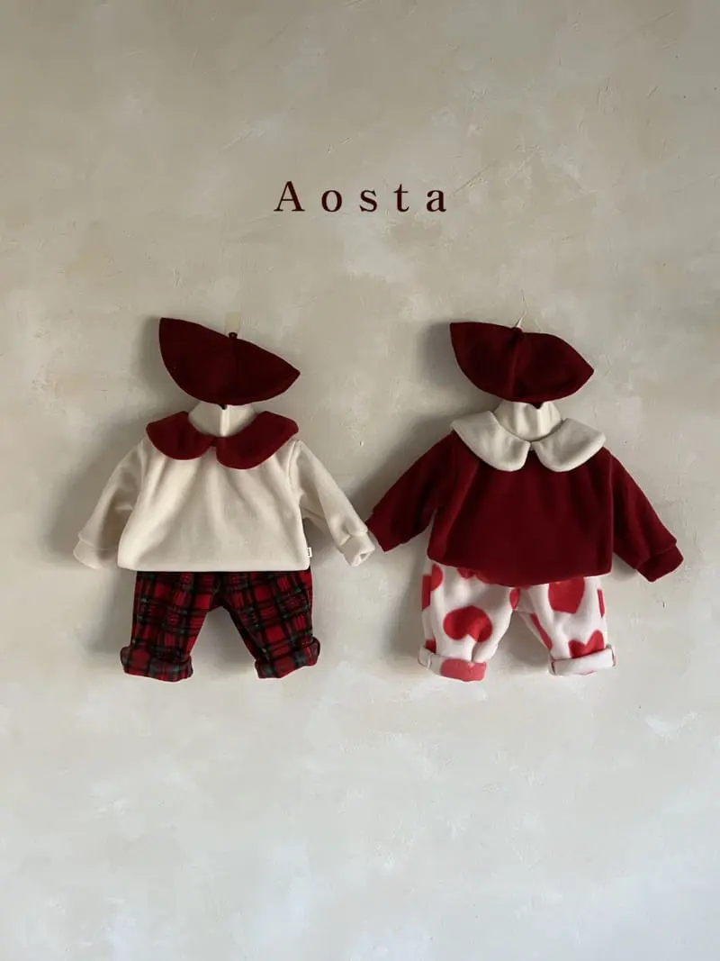 Aosta - Korean Children Fashion - #kidzfashiontrend - Winter Collar Tee - 5