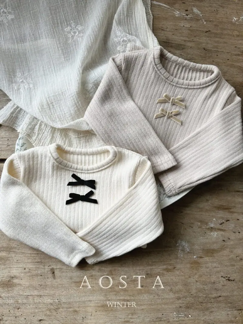 Aosta - Korean Children Fashion - #kidzfashiontrend - Ballet Core Tee - 2