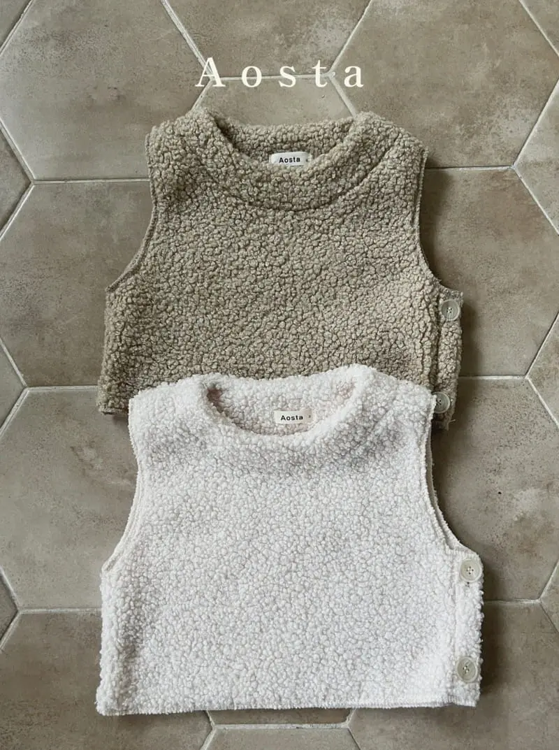 Aosta - Korean Children Fashion - #littlefashionista - Tete Bear Vest