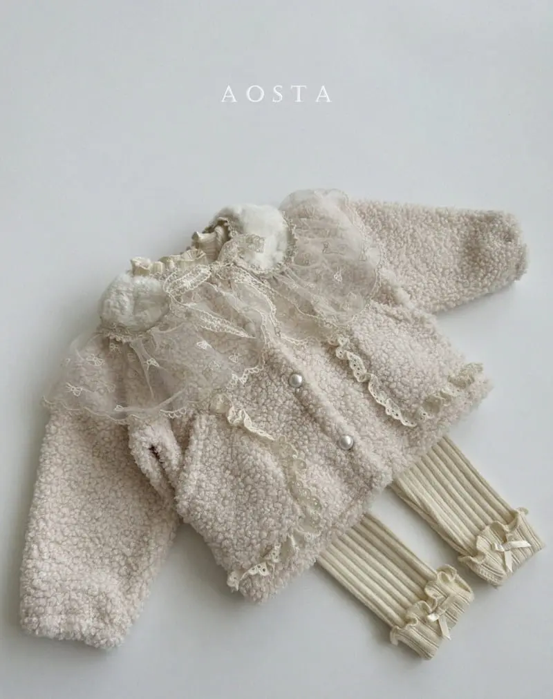 Aosta - Korean Children Fashion - #littlefashionista - Winter Cape - 8