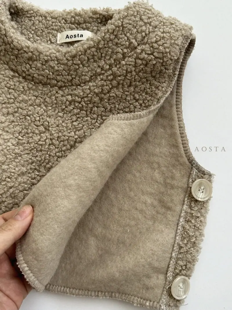 Aosta - Korean Children Fashion - #minifashionista - Tete Bear Vest - 3