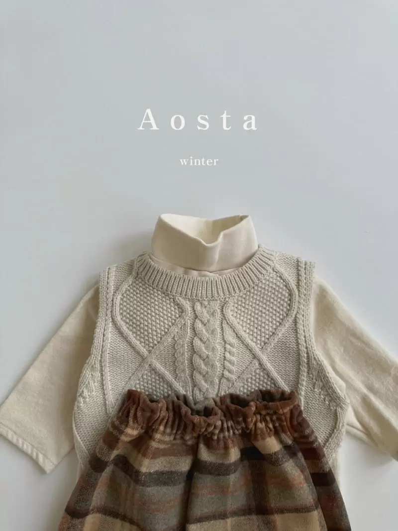 Aosta - Korean Children Fashion - #minifashionista - Check Pants - 3