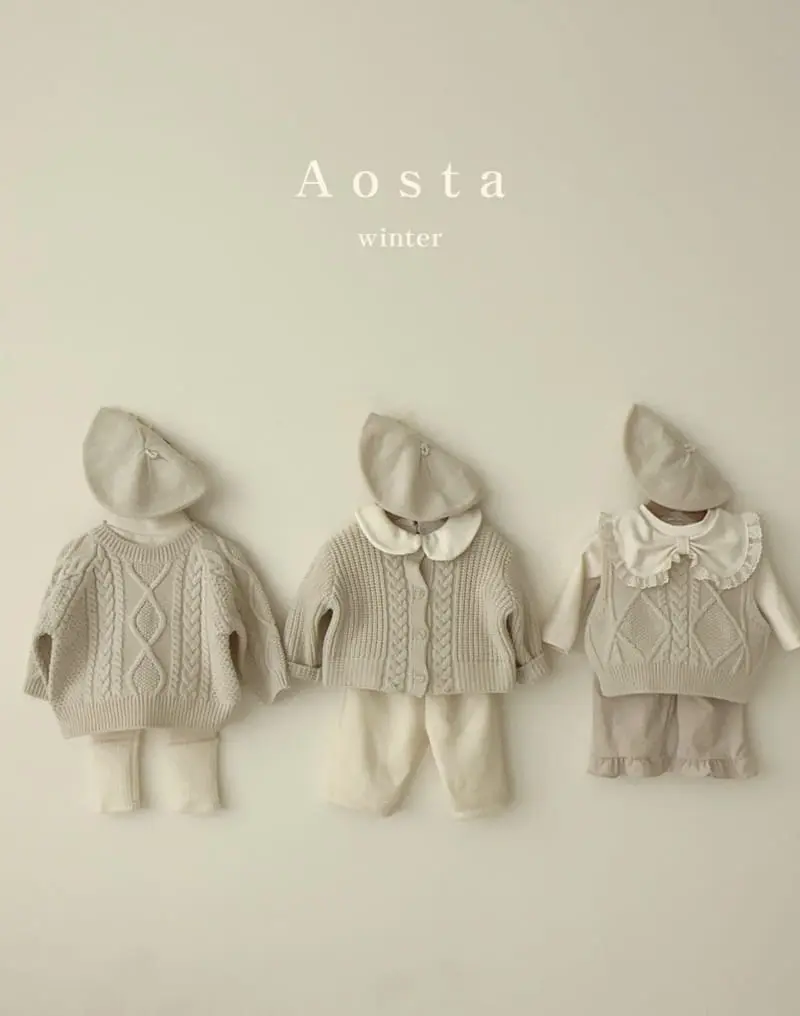 Aosta - Korean Children Fashion - #magicofchildhood - Circle Collar Tee - 4
