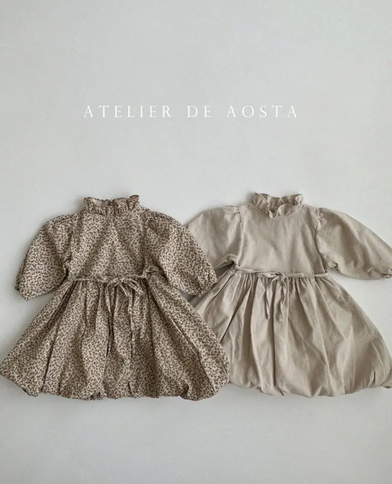 Aosta - Korean Children Fashion - #prettylittlegirls - Olivia Balloon One-piece