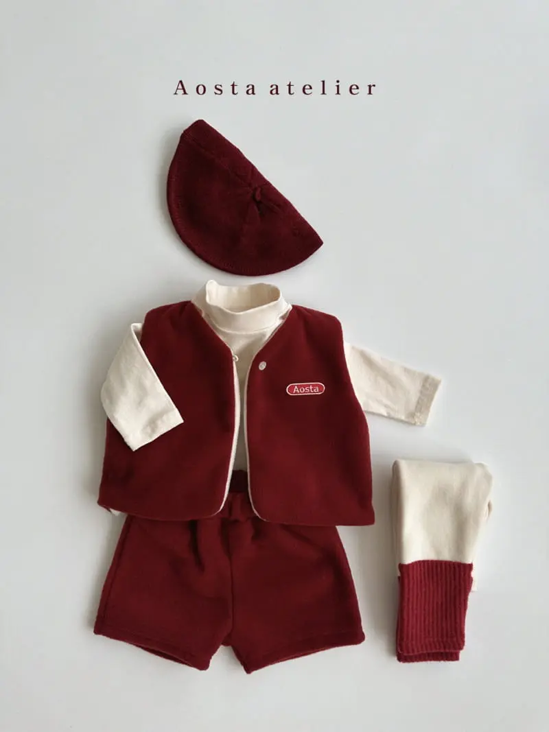 Aosta - Korean Children Fashion - #stylishchildhood - Winter Reversible Vest - 10