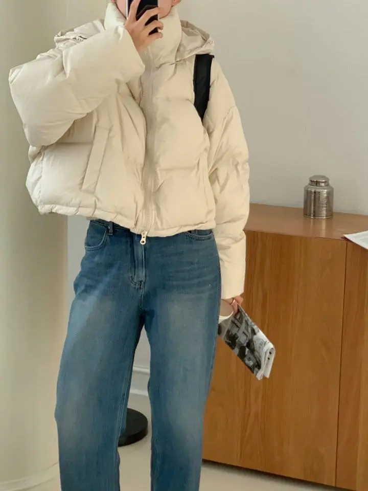 Atthismoment - Korean Women Fashion - #romanticstyle - Duck Down Padding Jacket - 3