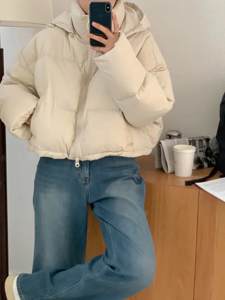 Atthismoment - Korean Women Fashion - #romanticstyle - Duck Down Padding Jacket - 4