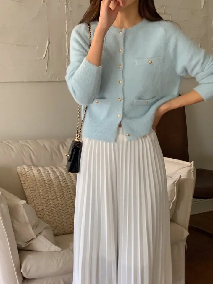 Atthismoment - Korean Women Fashion - #womensfashion - Cube Cardigan - 7