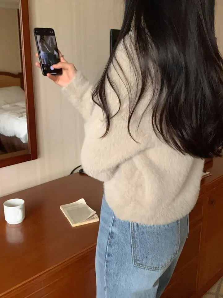 Atthismoment - Korean Women Fashion - #womensfashion - Sha Sa Cardigan - 9