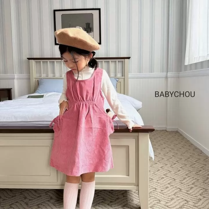Babychou - Korean Children Fashion - #Kfashion4kids - Rosy One-piece - 10