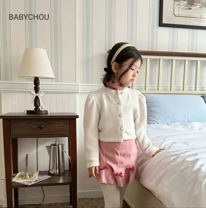 Babychou - Korean Children Fashion - #kidzfashiontrend - Jeina Cardigan - 4