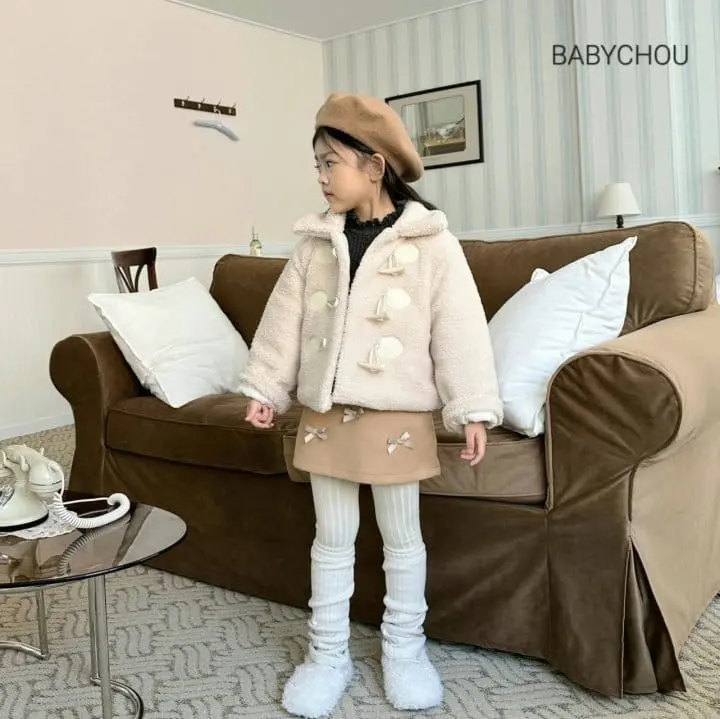 Babychou - Korean Children Fashion - #childrensboutique - Togle Collar Jumper - 5