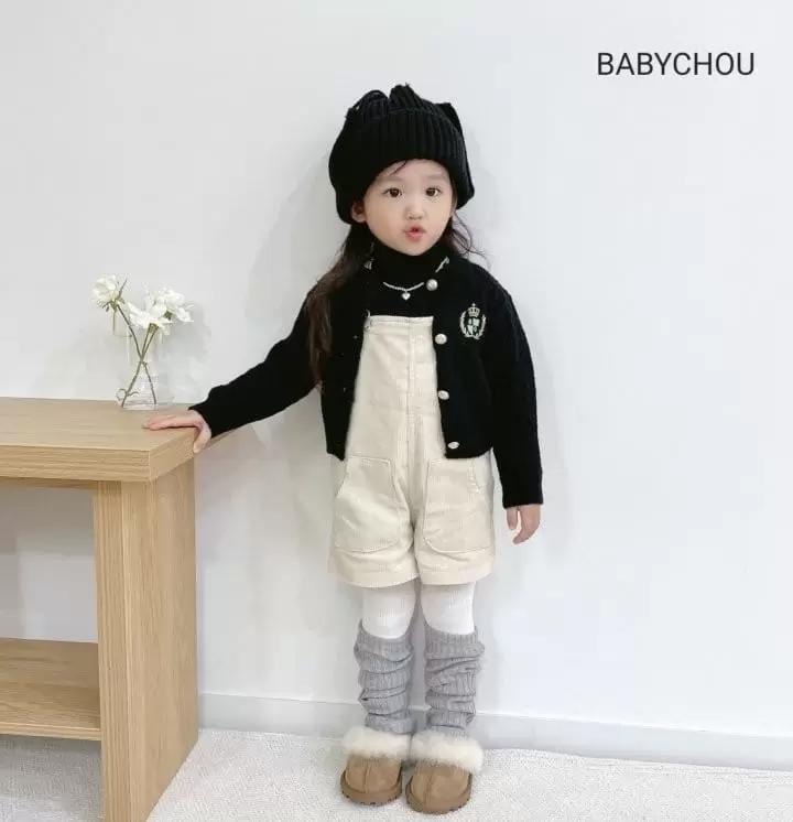 Babychou - Korean Children Fashion - #kidsstore - Baily Dungarees Pants - 9
