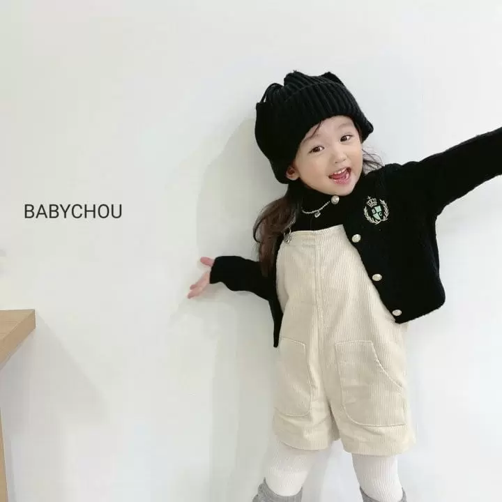 Babychou - Korean Children Fashion - #kidzfashiontrend - Baily Dungarees Pants - 10