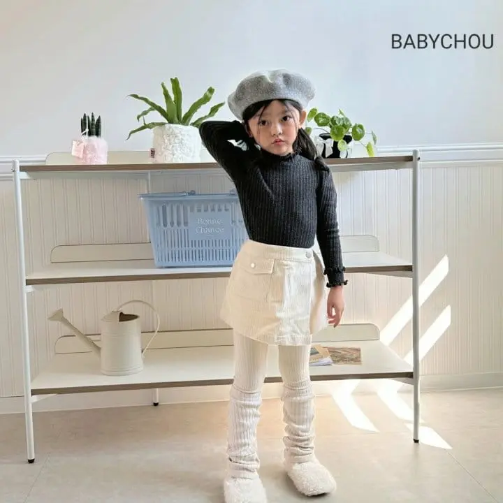 Babychou - Korean Children Fashion - #minifashionista - Cube Wrap Pants - 3