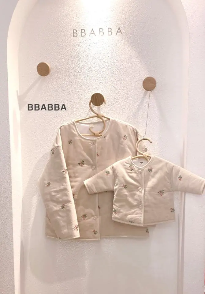 Bbabba - Korean Baby Fashion - #babygirlfashion - Berry Flower Embroidery Jumper - 10