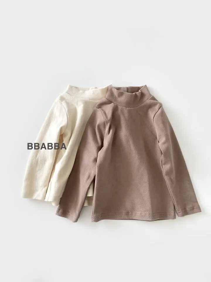 Bbabba - Korean Baby Fashion - #babygirlfashion - Turtleneck Tee Baby