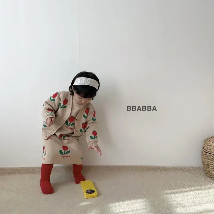 Bbabba - Korean Children Fashion - #childofig - Tulip Knit One-piece - 7