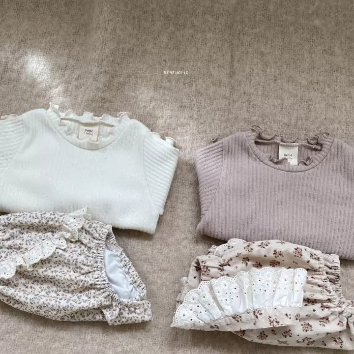 Bebe Holic - Korean Baby Fashion - #babyboutique - Boots Terry Tee - 5