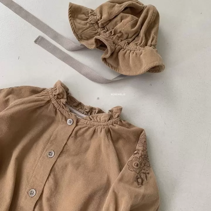 Bebe Holic - Korean Baby Fashion - #babyboutique - Hadi Embroidery Bodysuit - 10