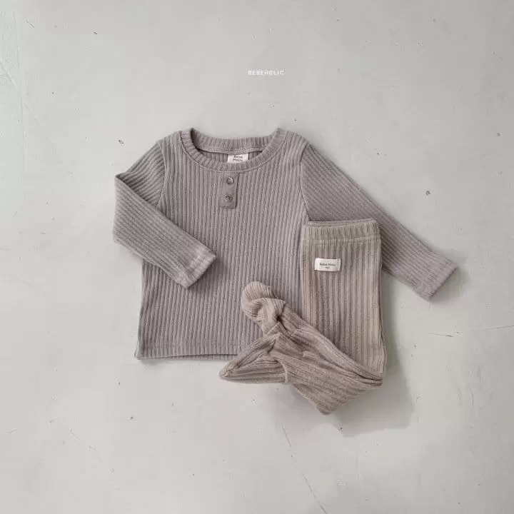 Bebe Holic - Korean Baby Fashion - #babyboutiqueclothing - Button Tee - 7