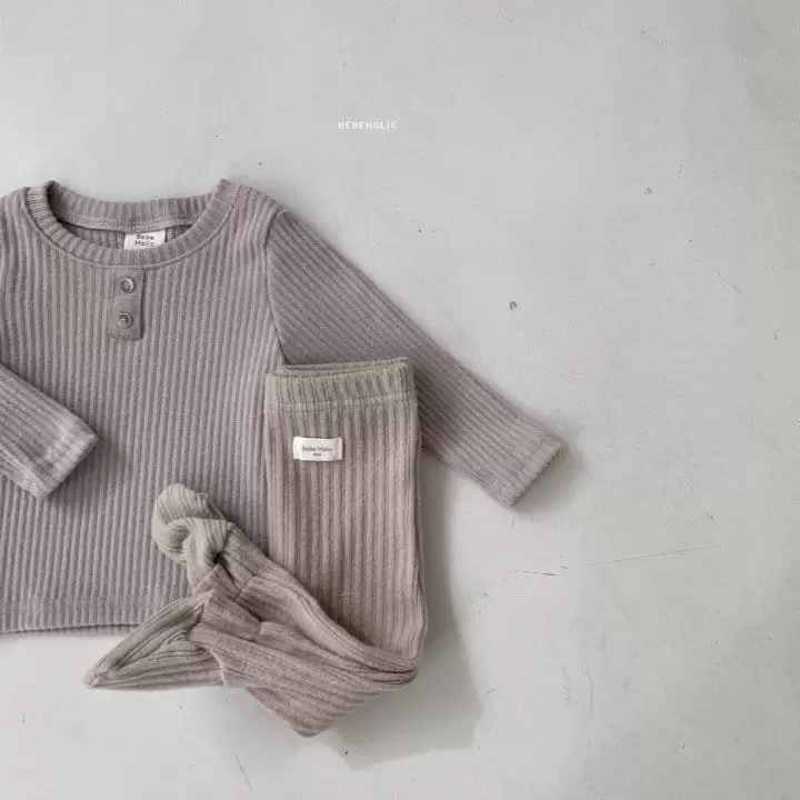 Bebe Holic - Korean Baby Fashion - #babyclothing - Button Tee - 8
