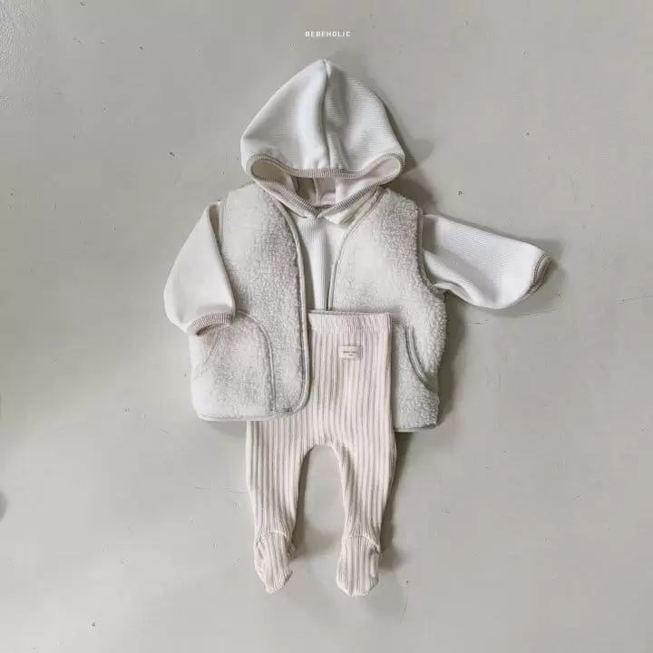 Bebe Holic - Korean Baby Fashion - #babyclothing - Collar Foot Leggings