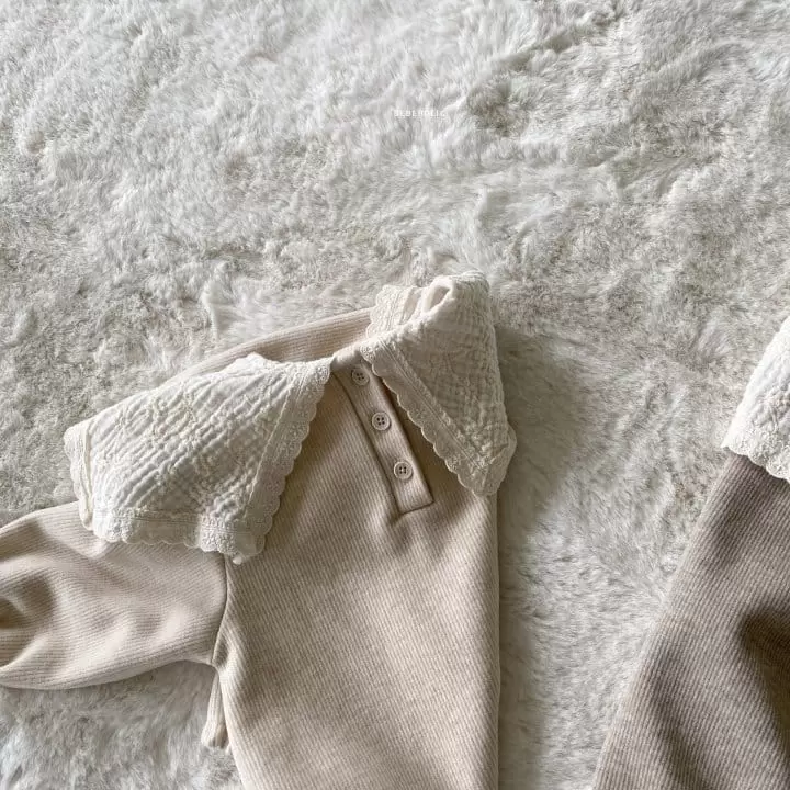 Bebe Holic - Korean Baby Fashion - #babyclothing - Square Bodysuit - 11