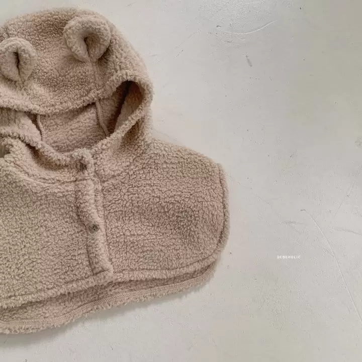 Bebe Holic - Korean Baby Fashion - #babyfever - Bear Hoody Warmer - 10