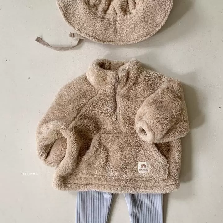 Bebe Holic - Korean Baby Fashion - #babyfashion - Henry Zip-up - 4