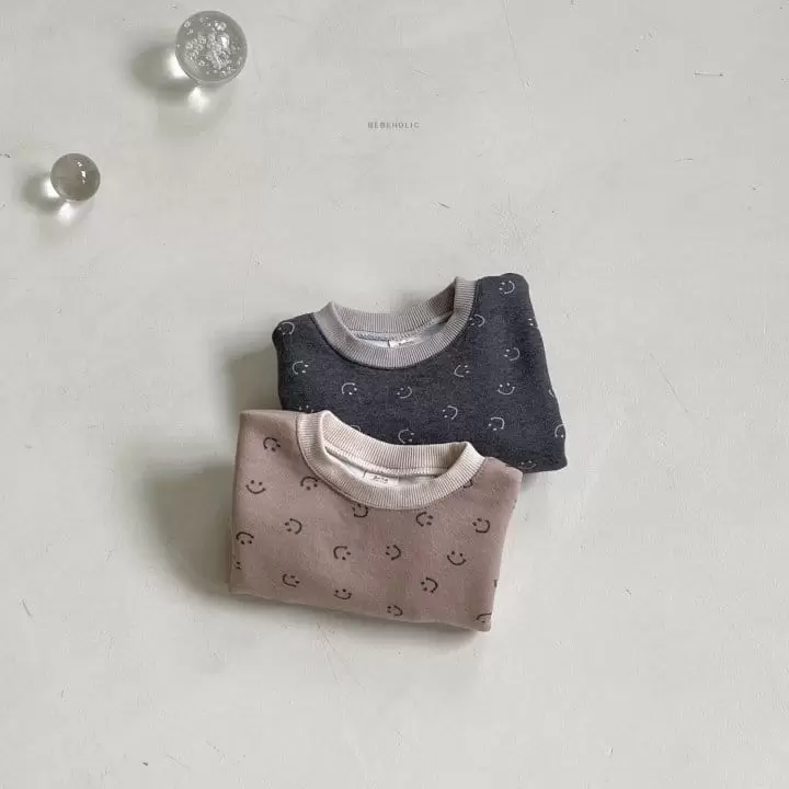 Bebe Holic - Korean Baby Fashion - #babylifestyle - Smile Piping Tee - 10