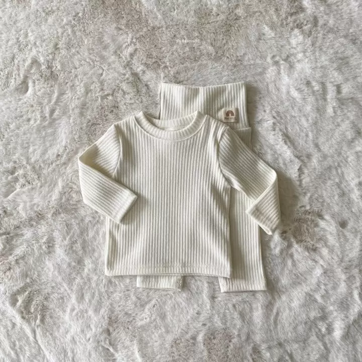 Bebe Holic - Korean Baby Fashion - #babygirlfashion - Triangle Stomach Set - 4