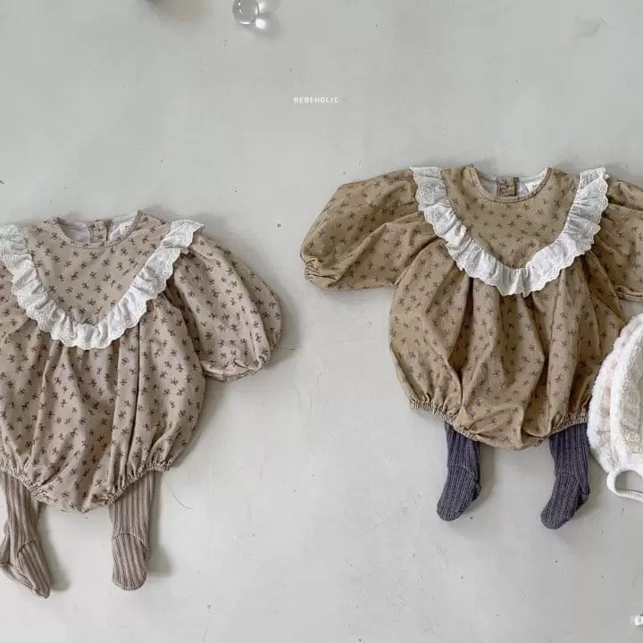 Bebe Holic - Korean Baby Fashion - #babylifestyle - Marong Frill Bodysuit - 2