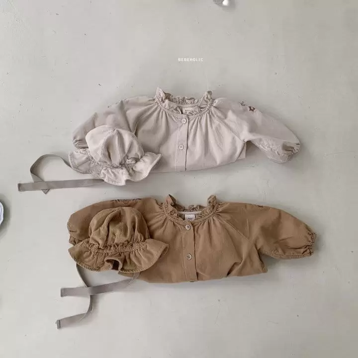 Bebe Holic - Korean Baby Fashion - #babyoninstagram - Hadi Embroidery Bodysuit - 2