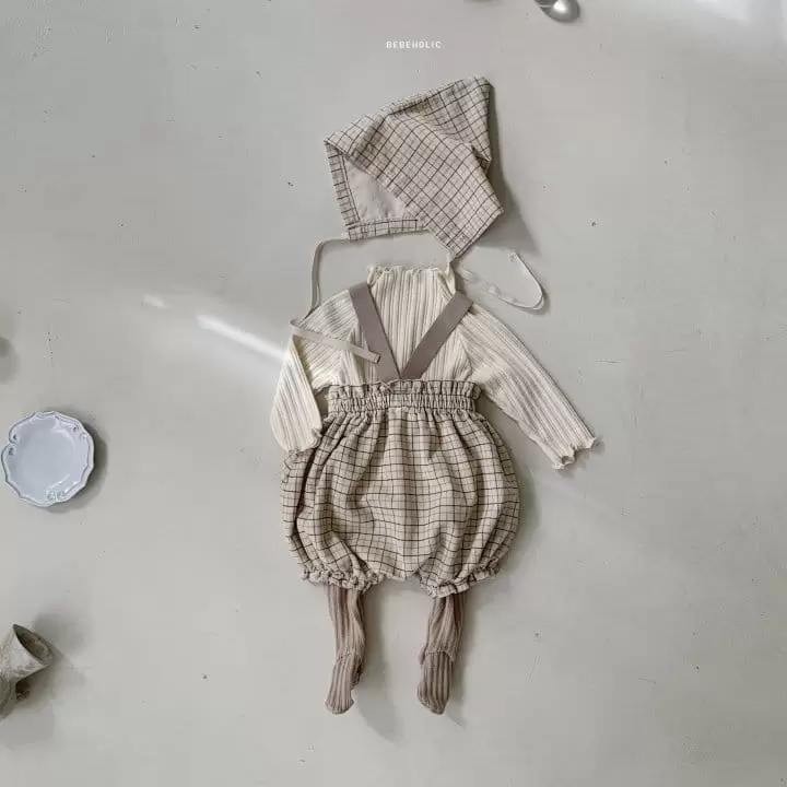 Bebe Holic - Korean Baby Fashion - #babyoninstagram - Goose Bonnet Set - 6