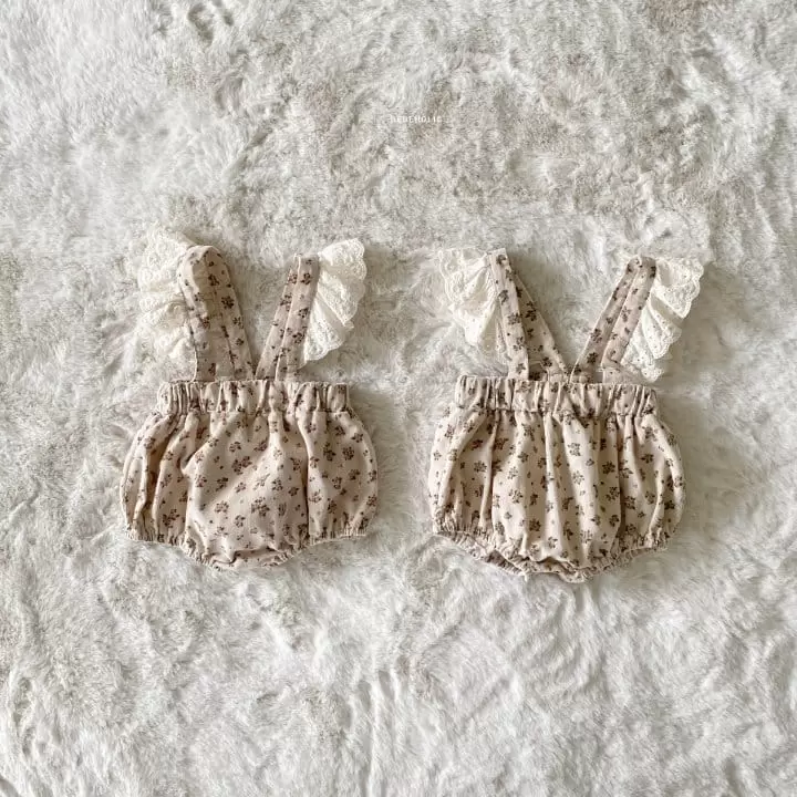 Bebe Holic - Korean Baby Fashion - #babyoutfit - Songi Dungares Bloomer - 10