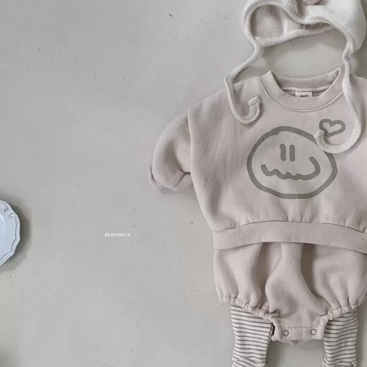 Bebe Holic - Korean Baby Fashion - #babyoutfit - Heart Smile Set - 6