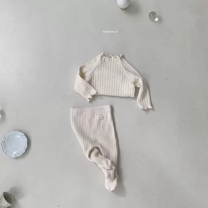 Bebe Holic - Korean Baby Fashion - #babywear - Terry Rib Tee - 4