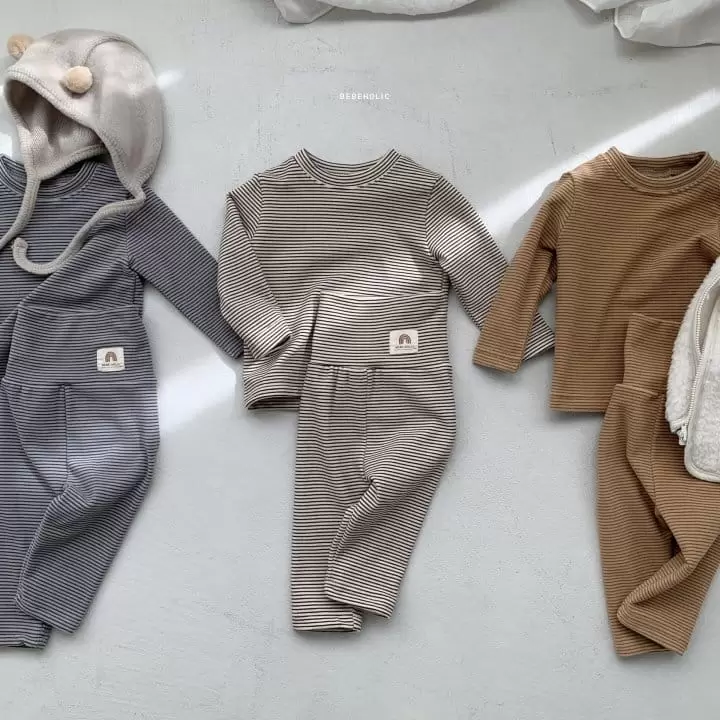 Bebe Holic - Korean Baby Fashion - #onlinebabyboutique - Lemon Stomach Set - 11