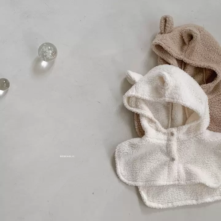 Bebe Holic - Korean Baby Fashion - #onlinebabyboutique - Bear Hoody Warmer - 3
