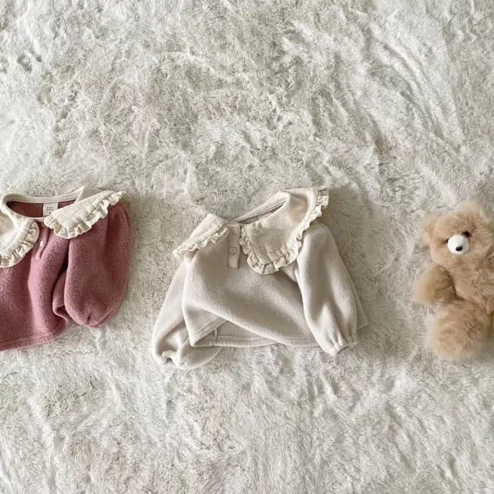Bebe Holic - Korean Baby Fashion - #onlinebabyboutique - Collar Knit Blouse - 9