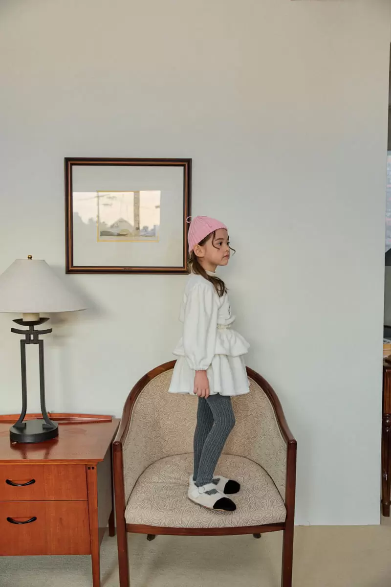 Berry Berry - Korean Children Fashion - #Kfashion4kids - Minky Top Bottom Set - 2