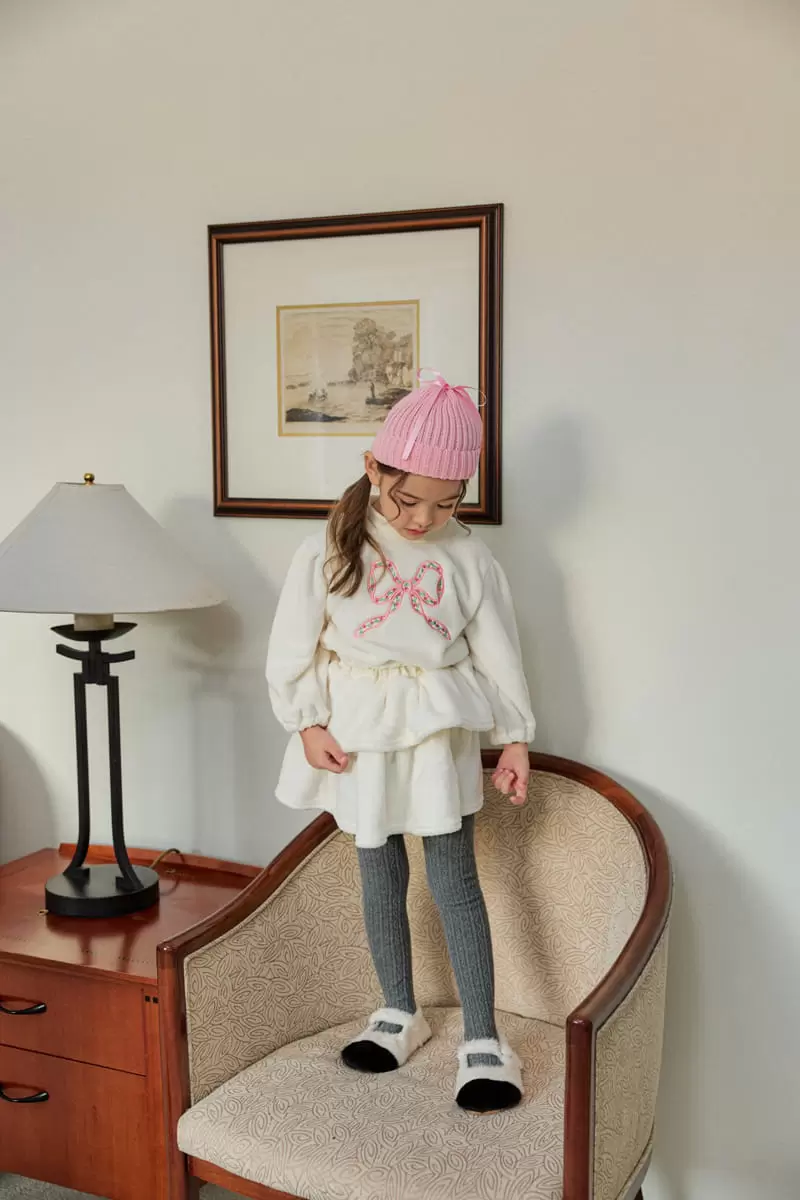 Berry Berry - Korean Children Fashion - #childrensboutique - Minky Top Bottom Set - 9