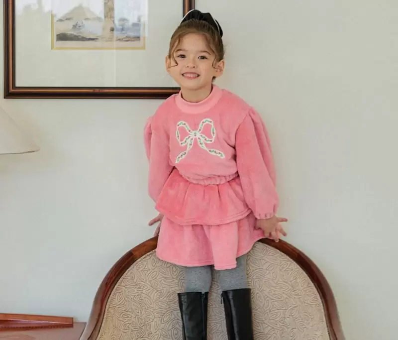 Berry Berry - Korean Children Fashion - #discoveringself - Minky Top Bottom Set - 11