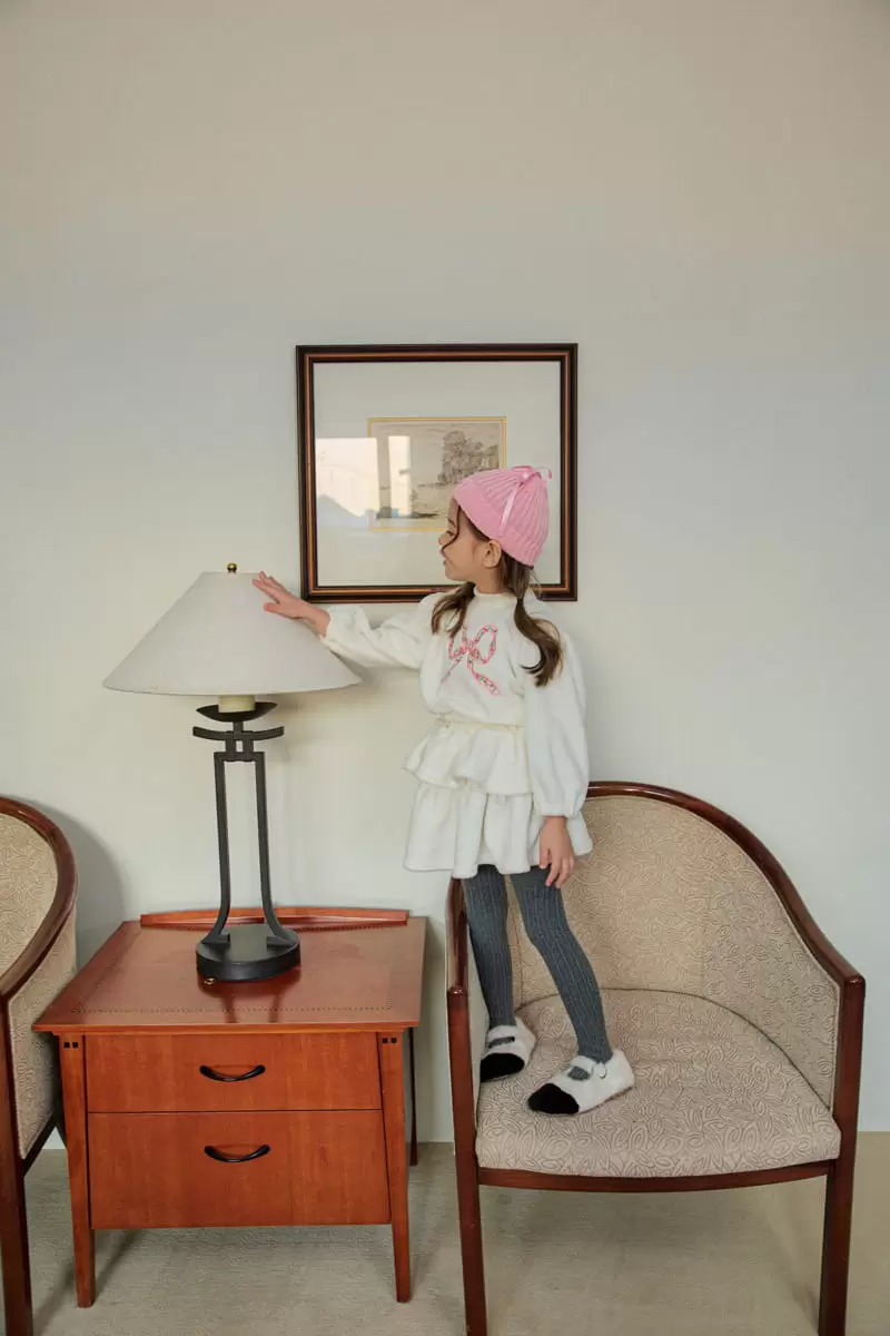 Berry Berry - Korean Children Fashion - #littlefashionista - Minky Top Bottom Set - 3