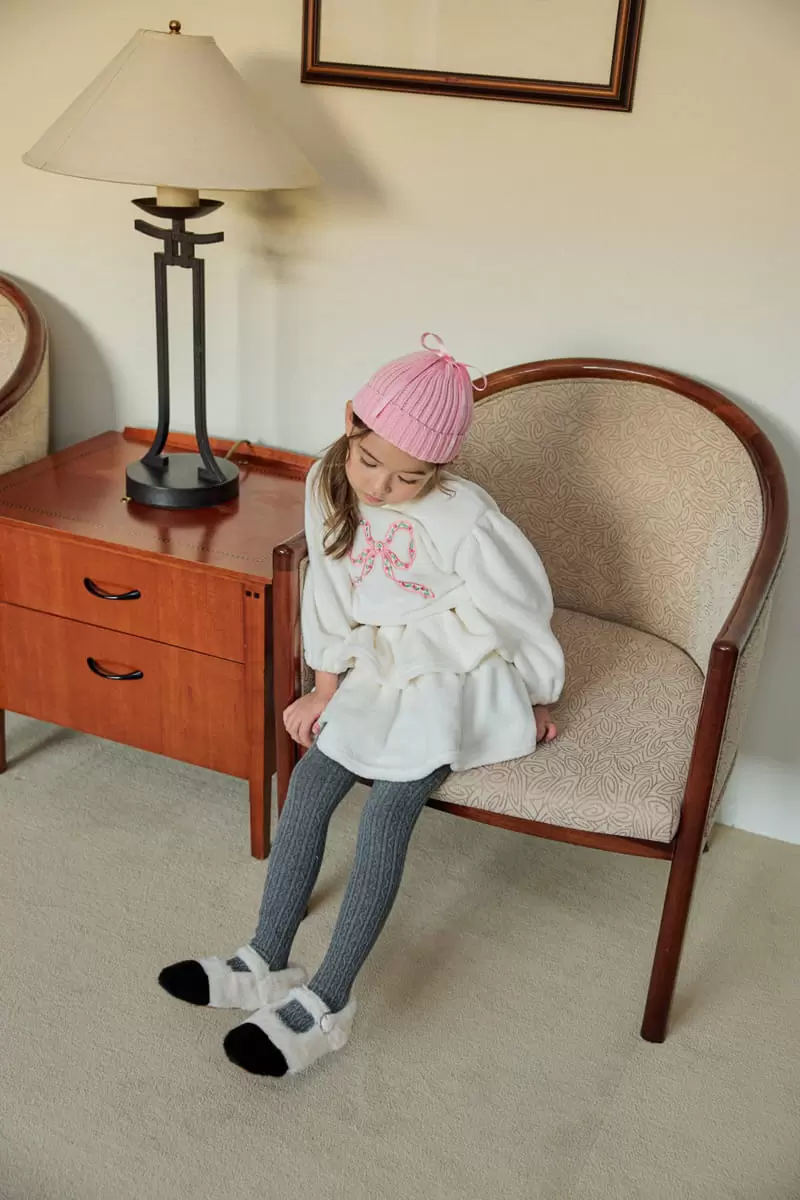 Berry Berry - Korean Children Fashion - #minifashionista - Minky Top Bottom Set - 5