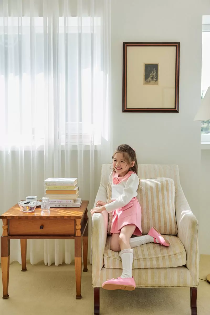 Berry Berry - Korean Children Fashion - #todddlerfashion - Rose Fleece Tee - 3