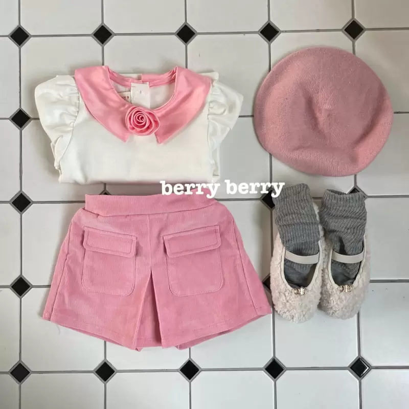 Berry Berry - Korean Children Fashion - #todddlerfashion - Marlang Skirt Pants - 2