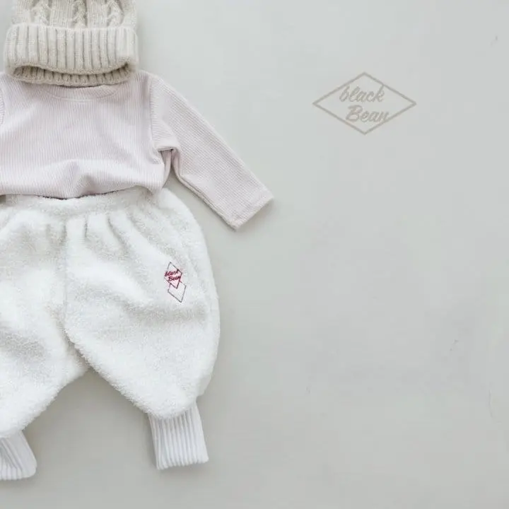Black Bean - Korean Baby Fashion - #babyfever - Dor Bebe Pants - 6